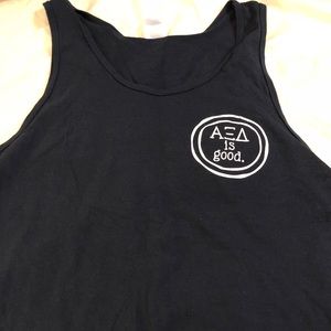 Alpha delta tank top